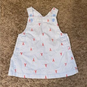 Just One You Baby Girl Overall Dress Size 3 Months